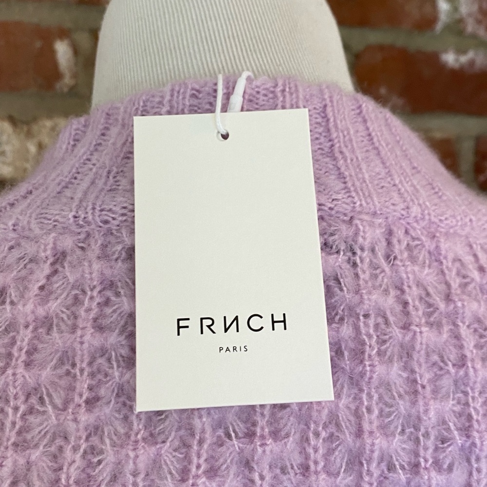 FRNCH Norhen Sweater in Lavender Size M/L NWT - Picture 7 of 11